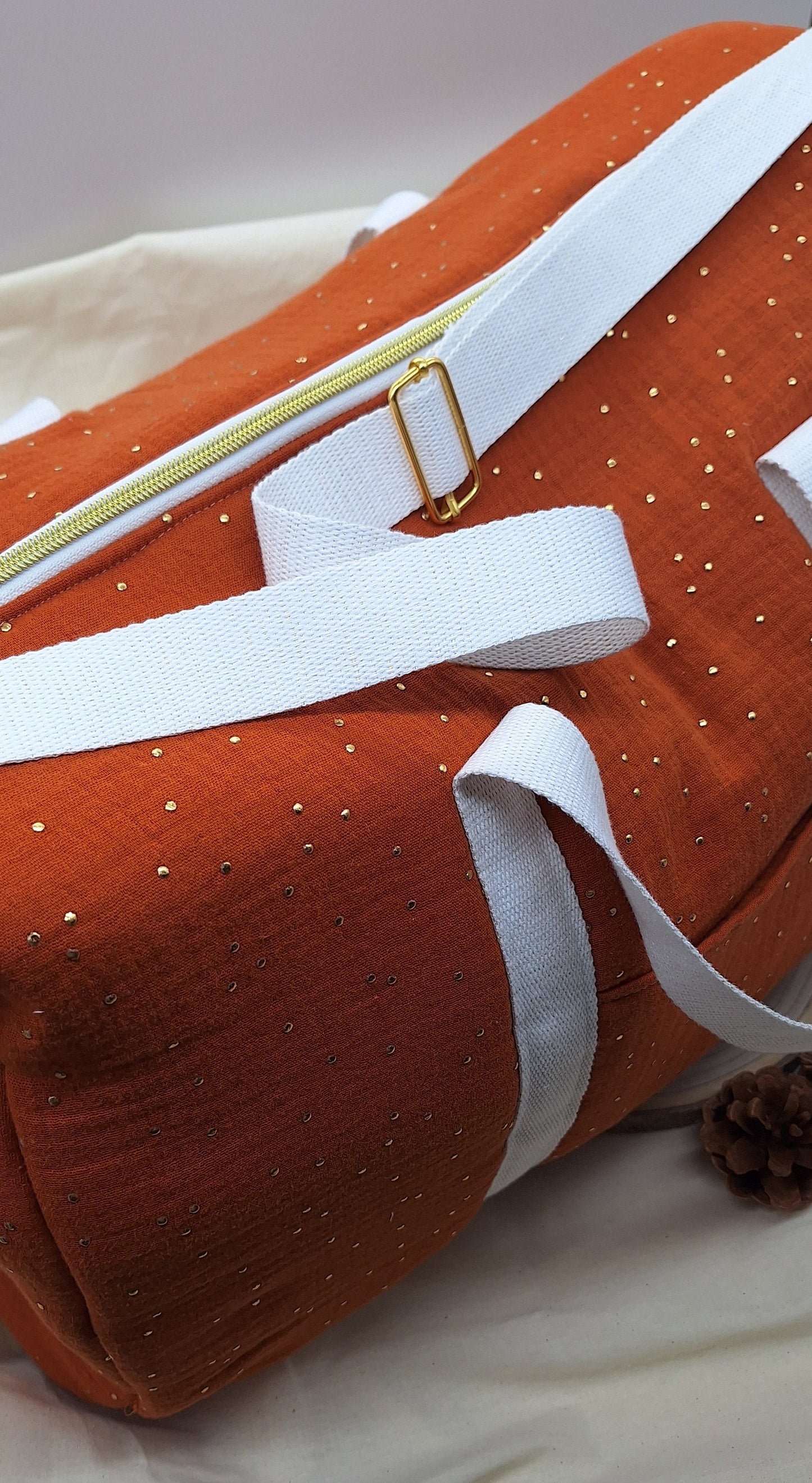Sac à langer _ Tomette à pois